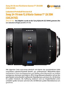 Sony 24-70 mm F2.8 Vario-Sonnar T* ZA SSM (SAL2470Z) mit Alpha 99 (SLT-A99V) Labortest, Seite 1 [Foto: MediaNord]