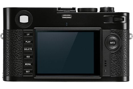 Bild Der Monitor der Leica M-P wird von einem robusten Saphirglas geschützt. [Foto: Leica]