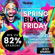 Rollei Spring Black Friday 2024 – jetzt bis zu 82 % sparen. [Foto: Rollei]
