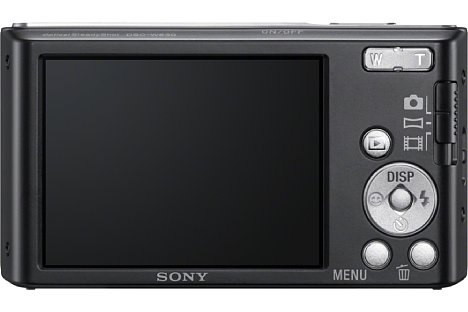 Bild Auch die Sony Cyber-shot DSC-W830 besitzt einen 6,8cm-Bildschirm. Ab Februar 2014 soll die W810 für 100 Euro in Silber, Schwarz und Pink erhältlich sein, die W830 kostet 30 Euro mehr und wird zusätzlich in Violett angeboten. [Foto: Sony]