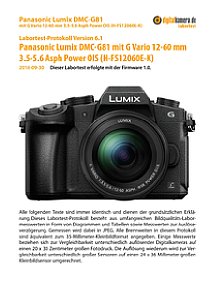 Panasonic Lumix DMC-G81 mit G Vario 12-60 mm 3.5-5.6 Asph. Power OIS Labortest, Seite 1 [Foto: MediaNord]