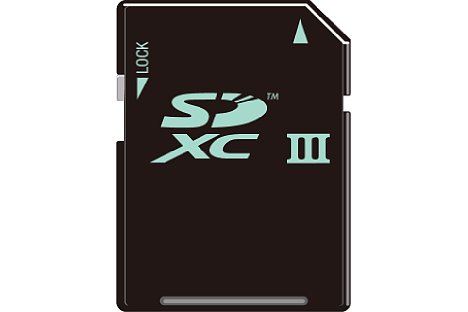 Bild Eine SDXC UHS-III Speicherkarte (Symbolbild) ist mit 624 MB/s doppelt so schnell wie noch die UHS-II-Karten. [Foto: SD Association]