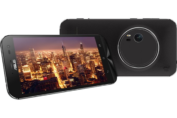 Bild Als richtiges Fotohandy hat das Asus ZenFone Zoom natürlich dedizierte Tasten für den Zoom und den Auslöser. [Foto: Asus]
