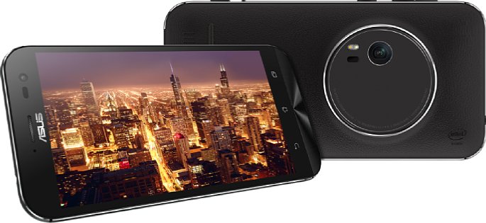 Bild Das Asus ZenFone Zoom ist das erste relativ dünne Smartphone mit Zoomobjektiv. [Foto: Asus]