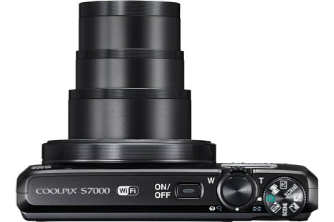 Bild Das optische 20-fach-Zoom der Nikon Coolpix S7000 ist bildstabilisiert und deckt einen kleinbildäquivalenten Brennweitenbereich von 25 bis 500 Millimeter ab. [Foto: Nikon]