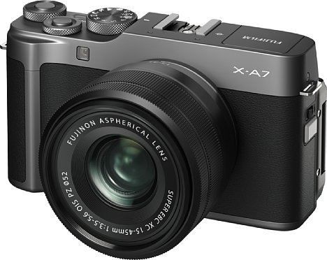 Bild Bei der neuen X-A7 erhält endlich eine gute 4K-Videofunktion Einzug in die Einsteigerklasse von Fujifilm. [Foto: Fujifilm]