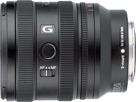 Bild Darüber hinaus bietet das Sony FE 16-25 mm F2.8 G (SEL1625G) einen AF-MF-Schalter und eine Funktionstaste. [Foto: MediaNord]