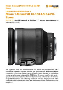 Nikon 1-Mount VR 10-100 4.5-5.6 PD-Zoom mit 1 V1 Labortest, Seite 1 [Foto: MediaNord]