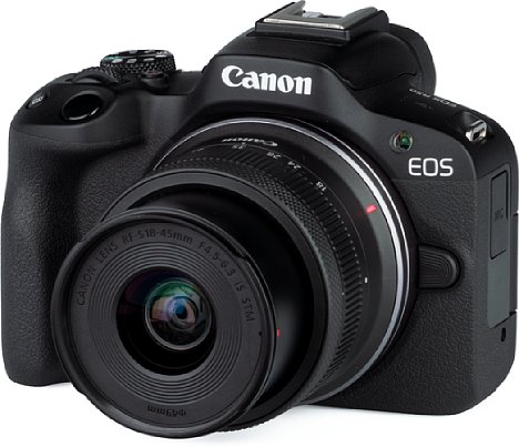 Bild Canon EOS R50 mit RF-S 18-45 mm. [Foto: MediaNord]