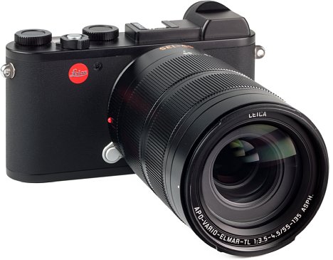 Bild Das Filtergewinde des Leica CL mit Apo-Vario-Elmar-TL 1:3,5-4,5/55-135 mm Asph. besitzt mit einem Durchmesser von 60 mm ein etwas ungewöhnliches Maß, erlaubt aber den Einsatz relativ preisgünstiger Filter. [Foto: MediaNord]