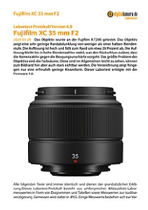 Fujifilm XC 35 mm F2 mit X-T200 Labortest, Seite 1 [Foto: MediaNord]