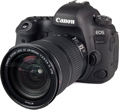 Bild Das Gehäuse der Canon EOS 6D Mark II besteht lediglich aus Kunststoff, ist aber gegen Staub und Spritzwasser abgedichtet. [Foto: MediaNord]