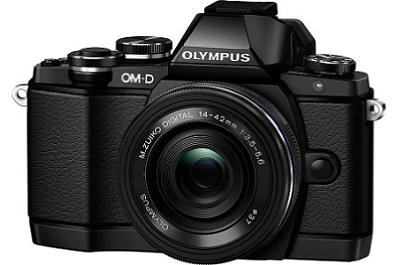Olympus OM-D E-M10 mit 14-42 mm ED EZ [Foto: Olympus]