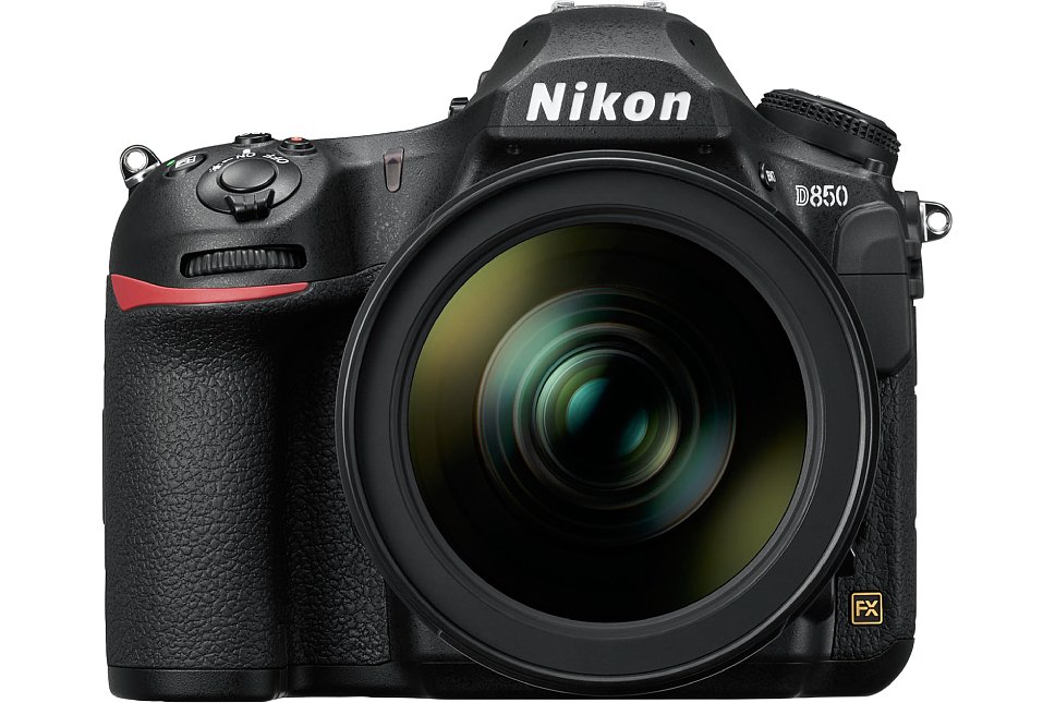 Bild Die Nikon D850, hier mit AF-S 24-120 mm 4G ED VR hat den leistungsstarken Bildprozessor EXPEED 5 eingebaut. Dieser sorgt über den gesamten ISO-Bereich von 64 bis 25.600 für besonders rauscharme Bilder und 4K-Videos. [Foto: Nikon]
