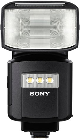 Bild Die integrierte LED des Sony HVL-F60RM dient in erster Linie als Autofokus-Hilfslicht, kann aber auch die manuelle Fokussierung unterstützen oder bei Videoaufnahmen dauerhaft leuchten. [Foto: Sony]
