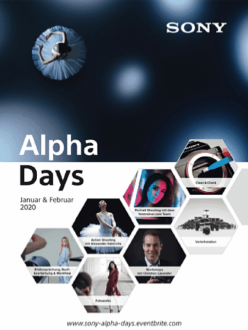 Bild Sony Alpha Days Januar & Februar 2020. [Foto: Sony]