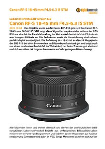 Canon RF-S 18-45 mm F4.5-6.3 IS STM mit EOS R10 Labortest, Seite 1 [Foto: MediaNord]