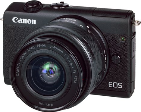 Bild Canon EOS M200 mit EF-M 15-45 mm IS STM. [Foto: MediaNord]