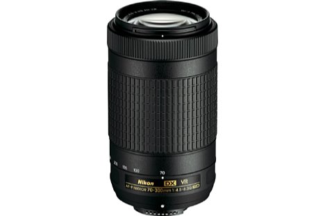 Bild Das Nikon AF-P 70-300 mm 4.5-6.3 G ED DX VR besitzt einen bei Telebrennweiten sehr nützlichen optischen Bildstabilisator. [Foto: Nikon]