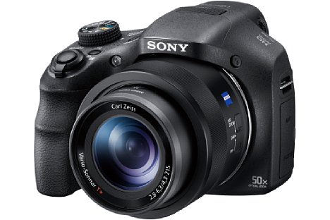 Bild Die Sony DSC-HX350 zoomt optisch 50-fach von auf Kleinbild umgerechnet 24 bis 1.200 Millimeter. [Foto: Sony]
