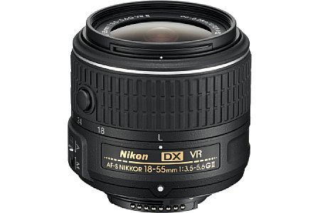 Nikon AF-S 18-55 mm 3.5-5.6 DX VR G II [Foto: Nikon]