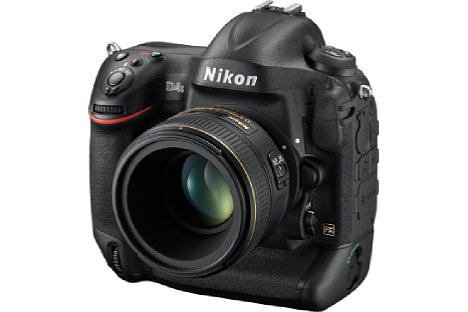 Bild Die Nikon D4S bietet gegenüber der D4 zahlreiche Detailverbesserungen etwa beim Sensor, Prozessor, Autofokus, Verschluss und der Ergonomie. [Foto: Nikon]