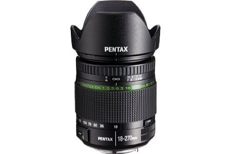 Pentax smc DA 18-270 mm f / 3,5-6,3 ED SDM [Foto: Pentax]
