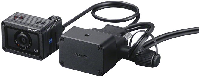 Bild Sony CCB-WD1 Kontroll-Box mit RX0. [Foto: Sony]