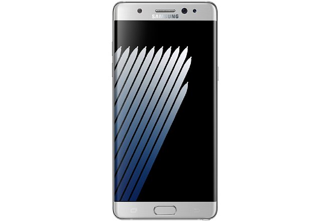 Bild Samsung Galaxy Note 7 in der Farbe „Silver Titanium“. [Foto: Samsung]