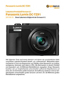 Panasonic Lumix DC-TZ91 Labortest, Seite 1 [Foto: MediaNord]