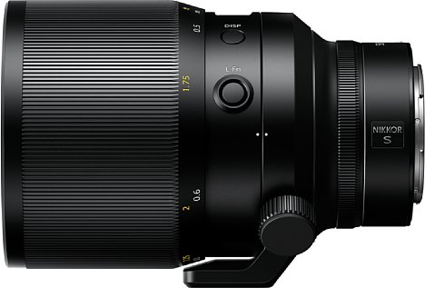 Bild Das Nikon Nikkor Z 58 mm S 1:0.95 Noct besitzt eine extreme Lichtstärke von F0,95 und wird manuell fokussiert. Ein Autofokus würde das Objektiv noch größer und noch teuer machen und möglicherweise negative Auswirkung auf die Bildqualität haben. [Foto: Nikon]