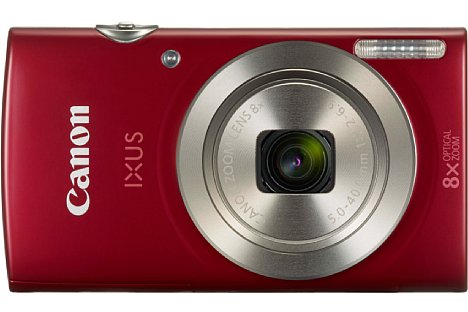 Bild Ab Januar 2016 soll die Canon Ixus 175 in Silber und Rot zu einem Preis von 105 Euro erhältlich sein. [Foto: Canon]