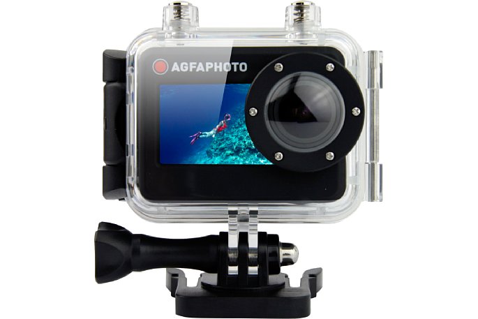 Bild AgfaPhoto Wild Top Actioncam mit frontseitigem Farb-Monitor. [Foto: Ardan Global Ltd.]