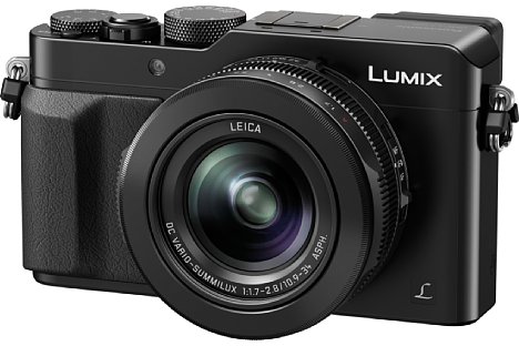 Bild Die Panasonic Lumix DMC-LX100 gibt es auch ganz klassisch in Schwarz. [Foto: Panasonic]
