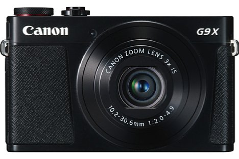 Bild Die Canon PowerShot G9 X kombiniert einen 1"-Sensor mit einem optischen Dreifachzoom von umgerechnet 28 bis 84 Millimeter bei einer Anfangslichtstärke von F2 bis F4,9. [Foto: Canon]