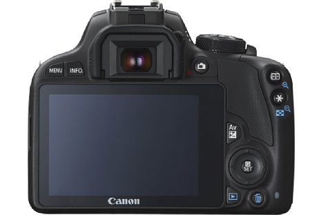 Bild Der über eine Million Bildpunkte auflösende Touchscreen der Canon EOS 100D ist fest verbaut. [Foto: Canon]