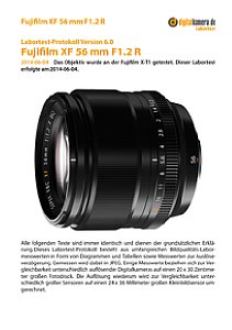 Fujifilm XF 56 mm F1.2 R mit X-T1 Labortest, Seite 1 [Foto: MediaNord]