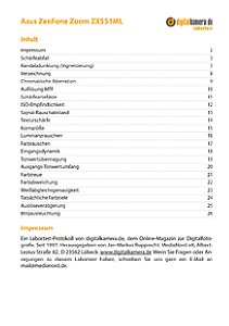Asus ZenFone Zoom ZX551ML Labortest, Seite 1 [Foto: MediaNord]