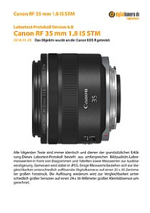 Canon RF 35 mm 1.8 IS STM mit EOS R Labortest, Seite 1 [Foto: MediaNord]