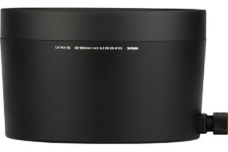 Sigma LH1144-02 Streulichtblende für 60-600 mm. [Foto: Sigma]
