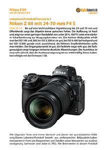 Nikon Z 6II mit Z 24-70 mm F4 S Labortest, Seite 1 [Foto: MediaNord]