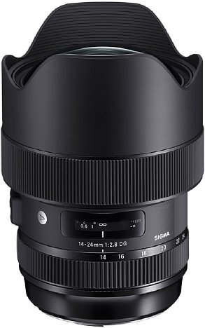 Bild Das Sigma 14-24 mm F2.8 DG HSM Art ist für Vollformatkameras von Nikon und Canon gebaut, passt dank des Konverters MC-11 aber auch an spiegellose Systemkameras von Sony. [Foto: Sigma]