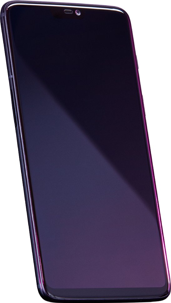 Bild Das OnePlus 6 glänzt mit einem 16 Zentimeter großen Bildschirm, der 84 Prozent der Gehäusefront einnimmt. [Foto: OnePlus]