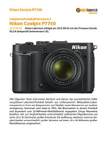Nikon Coolpix P7700 Labortest, Seite 1 [Foto: MediaNord]