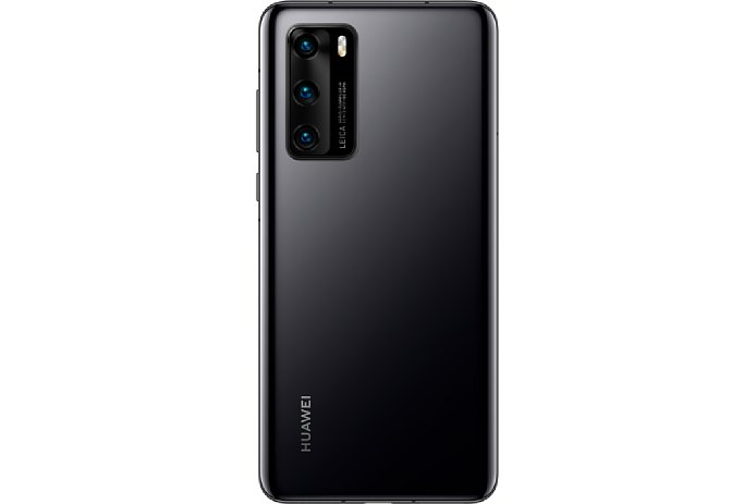 Bild Huawei P40 in Schwarz, Rückansicht. [Foto: Huawei]