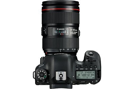Canon EOS 6D Mark II mit 24-105 mm IS STM. [Foto: Canon]