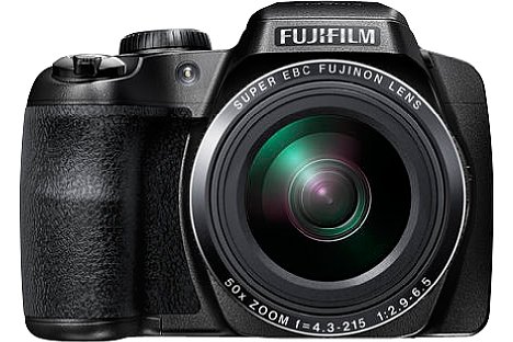 Bild Die Fujifilm FinePix S9900W stabilisiert Videos über ein fünfachsiges Bildstabilisierungssystem. Außerdem steht eine Zeitlupenfunktion zur Verfügung. [Foto: Fujifilm]
