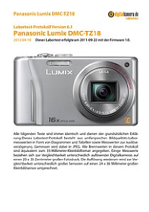 Panasonic Lumix DMC-TZ18 Labortest, Seite 1 [Foto: MediaNord]