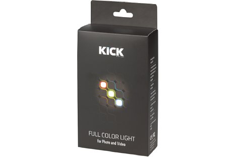 Bild Verpackung des Rift Labs "The Kick" Full Color Light. [Foto: MediaNord]