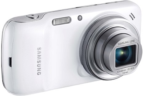 Bild Das Samsung Galaxy S4 Zoom besitzt ein optisches Zehnfachzoom von 24-240 mm und einen 16 Megapixel auflösenden BSI-CMOS-Sensor. [Foto: Samsung]